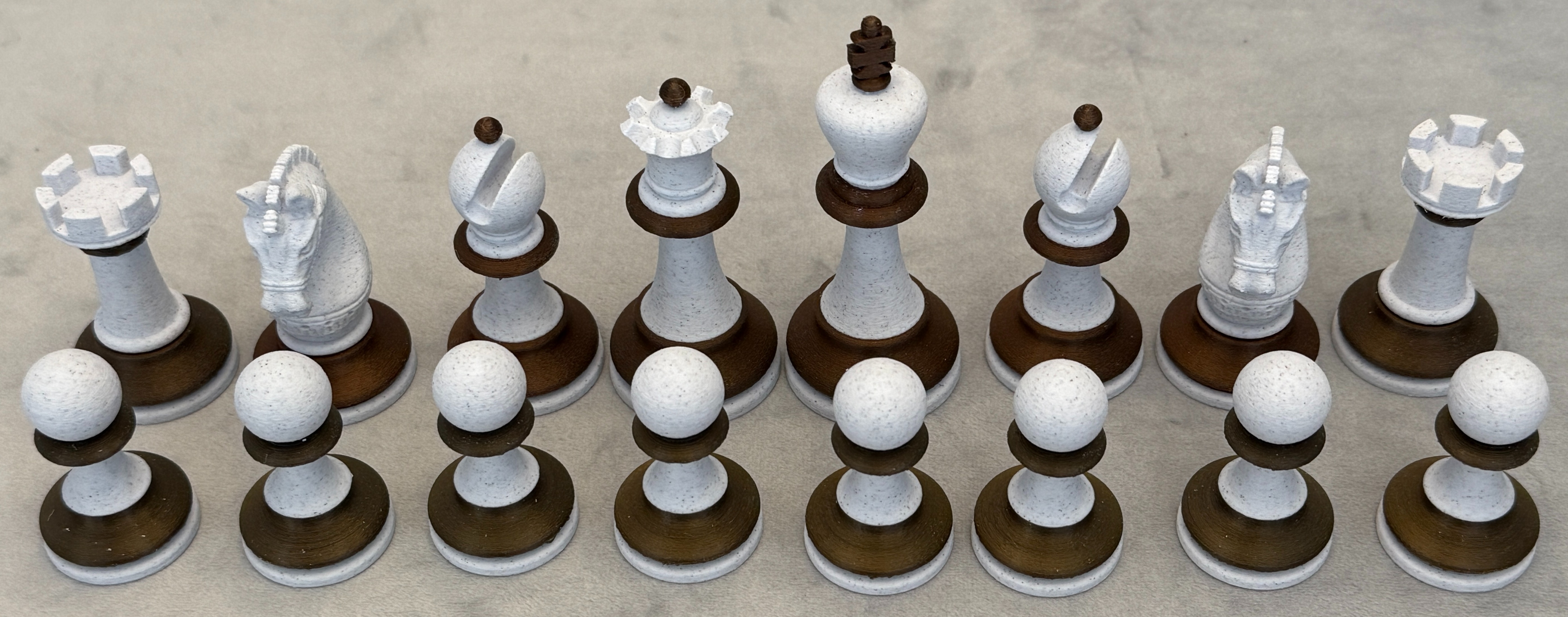 3D-Printed Chess Pieces